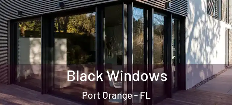  Black Windows Port Orange - FL