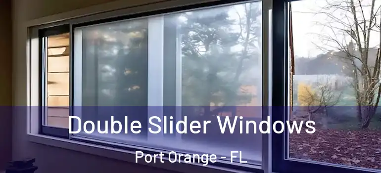  Double Slider Windows Port Orange - FL
