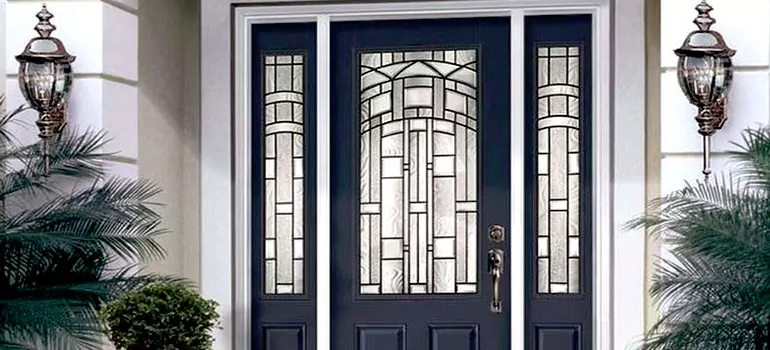 Stained Glass Door Panels in Port Orange, FL