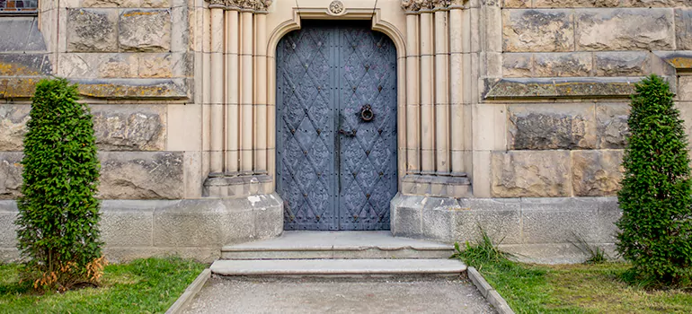 Traditional Double Front Doors in Port Orange, FL