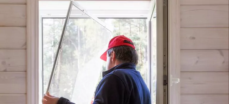 Expandable Window Screen Installation in Port Orange, FL