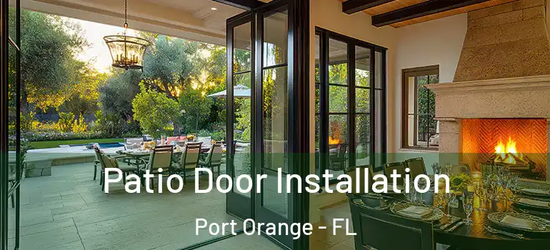  Patio Door Installation Port Orange - FL