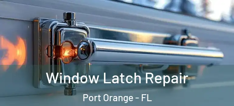  Window Latch Repair Port Orange - FL